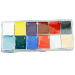 Hot sale face painting supplies wholesale Body paint Non-toxic body paint 12 colors