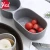 Import hot sale Gourd Shape ceramic vegetable Tray from China