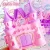 Import Hot sale in Europe kids arts and crafts Dream Castle toys acrylic christmas ornaments for girls plastic crafts from China