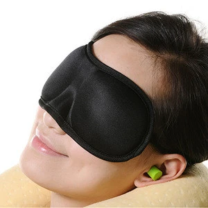Hot Sale Meditation Eye Mask Sleep 3D Sleeping Eyemask with Soft Silk Cover