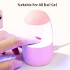 Hot Sale Mini Phototherapy LED Lighting Gel Polish 8W Nail Dryer Curing UV Lamp