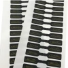 Hot Sale Packaging Adhesive Paper Sticker Custom Printed black Labels