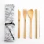 Import Hot-sale Rustic Style Eco-friendly Reusable Wooden Bamboo Cutlery Travel Set from China