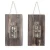Import Hot Sale Rustic Style Home Vintage Wooden Wall Hanging Decor from China
