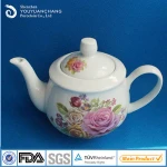 Hot sell porcelain morden style tea pot for supper market