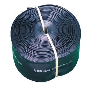 Hot selling PE black water flat hose new products best quality for sale promotion, bird peck prevent flood & furrow water