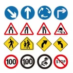Hot selling solar traffic signs