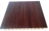 Hotel decorative WPC plastic wooden wall panel/ hotel wpc wall panel