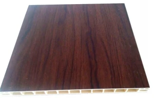 Hotel decorative WPC plastic wooden wall panel/ hotel wpc wall panel