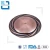 Import Hotel Dessert Dishes Plate Stainless Steel Dinner Charger Plates from China