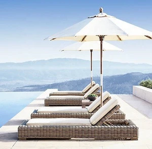 Hotel furniture patio outdoor pool bed chaise lounge
