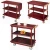 Import Hotel KTV Solid Wood Three Wine Trolley from China