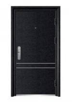 Hotian Manufacturers stock security doors Class A entrance security door zinc-iron alloy material