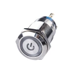 Hotsale Series Ip65 Illuminated Momentary  Brass Multiple Head  Metal Push Button Switch 19MM self-lock
