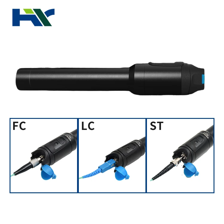 HR-208-10mw testing 10kms fiber Optic Cable Tester - Visual Fault Locator