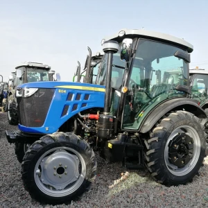 Huabo Gearbox 80HP Farm Tractor with Front Loader