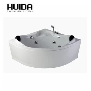 HUIDA acrylic round corner bathtub bath spa tubs
