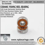 Hybrid Ceramic Ball Bearing ABEC 7 3X10X4 4X10X4 Fishing Reel