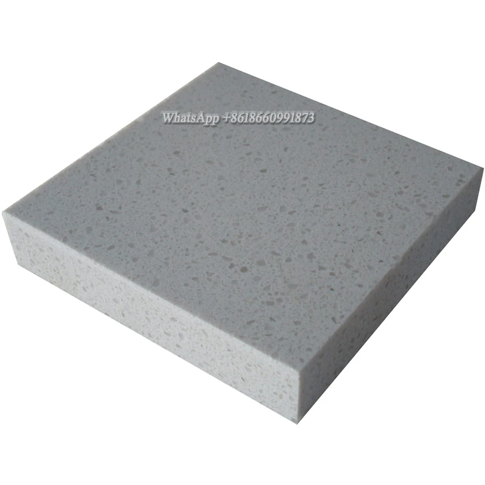 HZ-T1291 30mm 20mm Crystal Panel, Crystal White Countertops, Crystal Stone Countertops