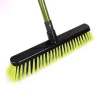 Indoor Outdoor Rough Surface Floor Scrub Factory Manufacture Magic Push Broom For House Cleaning Stainless Steel Plastic