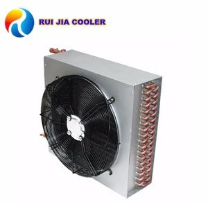 Industrial coolers customized air condenser aluminum finned evaporator