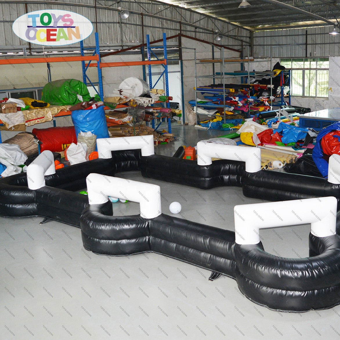 Buy Inflatable Football Table Snooker Game Pool Soccer Ball Court For ...