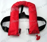 Inflatable life jacket