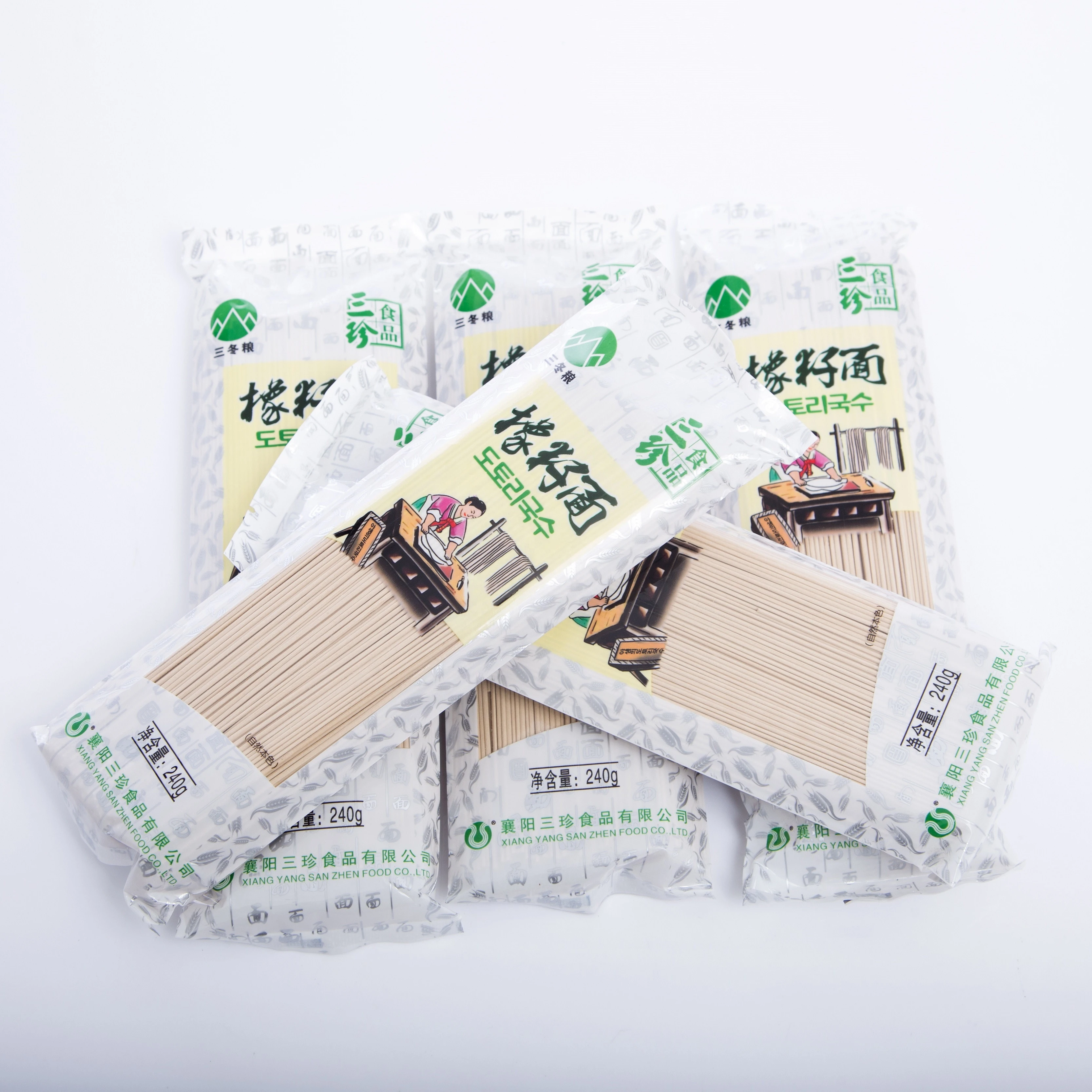 Instant Noodles product Nutritious Acorn Starch and Wheat Flour Product Acorn Noodles for Korean