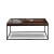 Import Internet Sensation coffee table industrial style square furniture from China