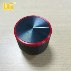 ISO9001 Ningbo LG Custom Aluminum Black body and Red Ring Gas Stove Spare Parts
