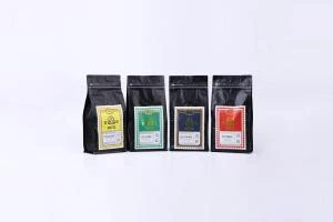 Italian flavoured roasted coffee beans for espresso coffee
