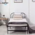 Import IYANEN wholesale cheap price high quality steel household single bed heavy duty  metal hotel single beds from China