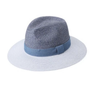 JAKIJAYI wholesale China high quality foldable fedora unisex cowboy straw hat fashion straw panama hat China