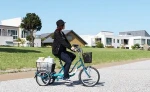 Japanese triple wheel bicycle for eldly, looking for distributors in European Union, Amsterdam bicycle lock
