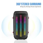 JQS4408 Party Speaker Wireless RGB Speaker Box New Trending Blue tooth Speakers With RGB light