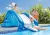Import Jumper Splash Water Slide Inflatable Play Center Swimming Pool Wet Accessory Kids Fun Park Game Family from China