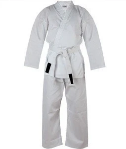 Karate Wears Jacket Pants Set White