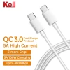 Keli cheap usb c to type c cable charging cable Reversible Insert Design for Android