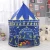 Import Kids grey castle play tent boys Indoor outdoor folding house tent from China