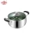 Import KItchen double handle metal stainless steel kitchen ware stock pots from China