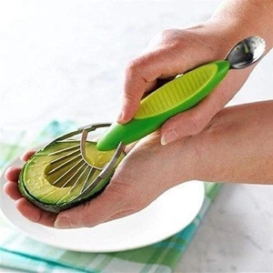 Kitchen Fruit Vegetable tool 2 in 1 Multi-function Avocado slicer