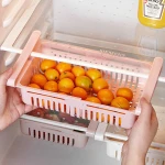 Kitchen refrigerator plastic storage shelf Refrigerator storage drawer fruit and vegetable Fridge Storage Bin