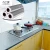 Import Kitchen stove aluminum foil oil-proof and pollution-resistant high-temperature self-adhesive wallpaper from China