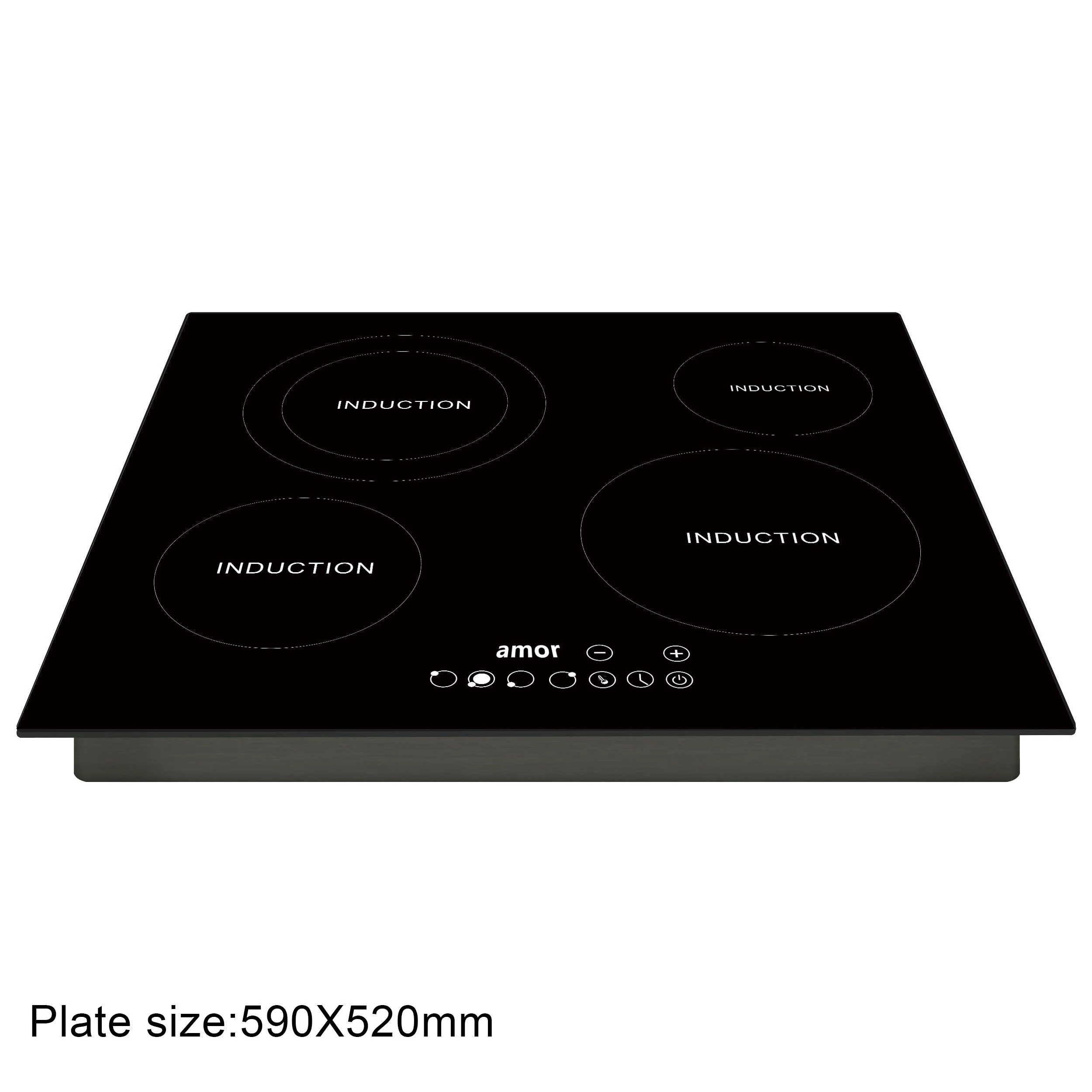 Kitchen ware 4 burners electric induction infrared stove high quality steel cooker multiple hob induction cooker