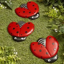 Ladybug Stepping Stones for Gardens