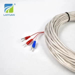LAIYUAN 15m PTFE wire 1/4" Thread RTD PT100 Temperature Sensor Probe Thermal Thermocouple for Mask Making Machine