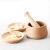 Import Large Bamboo Mortar And Pestle,Garlic Pressed Gingerbread Press Set Garlic Mincer Herb Spice Masher Grinder Chopper Kitchen Tool from China
