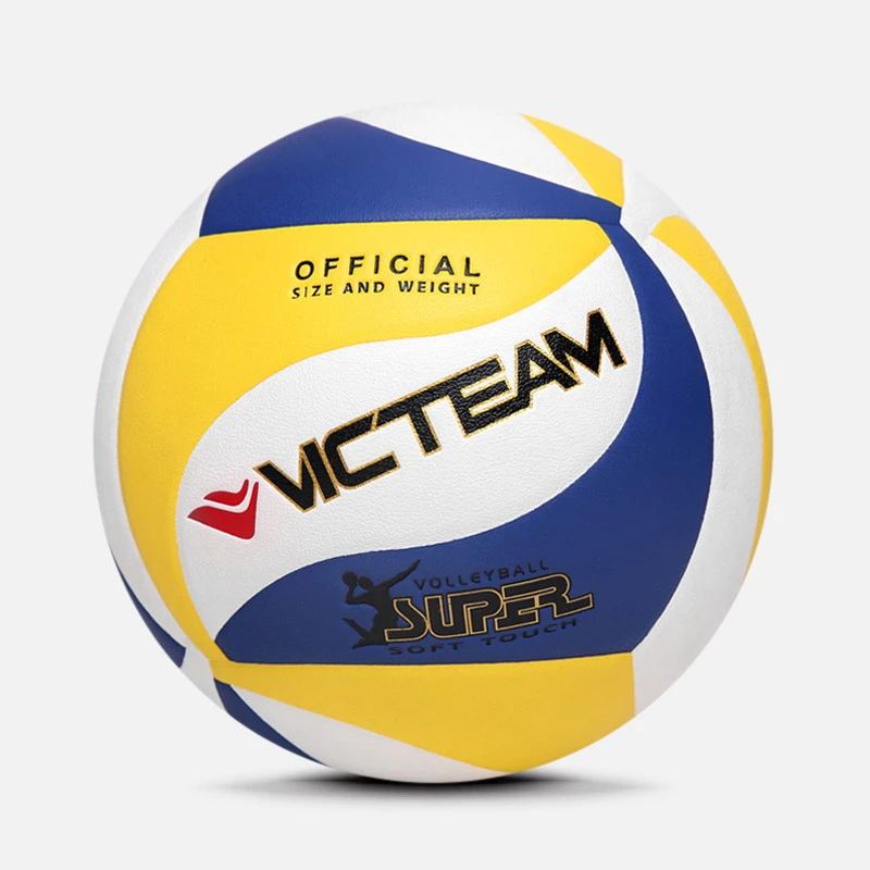 Latest Design Custom Printed Size 5 4 Volleyball Ball, Training Thermally-Bonded Soft PU Volleyball