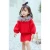 Import Latest design wool handmade new baby knit kids ugly Christmas child lace sweater dress for girl from China