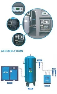 latest screw type air compressor elgi air compressor tanks for industry used